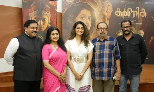 പുതുമയുള്ള  ഹൊറർ ഇൻവെസ്റ്റിഗേഷൻ ത്രില്ലർ ചിത്രവുമായി ഏരീസ് ഗ്രൂപ്പിന്റെ  “കർണിക”; ഓഡിയോ ലോഞ്ച്