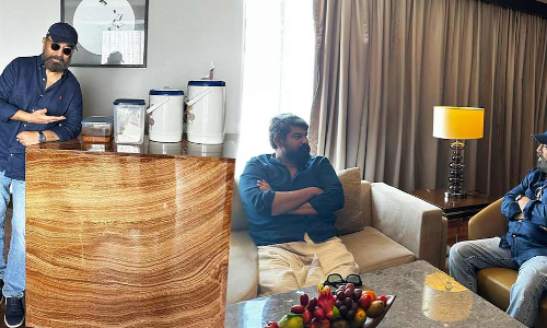 കമൽഹാസന് ജോജു ജോർജിന്റെ സ്നേഹവിരുന്ന്