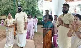 നടൻ ഉല്ലാസ് പന്തളം വിവാഹിതനായി