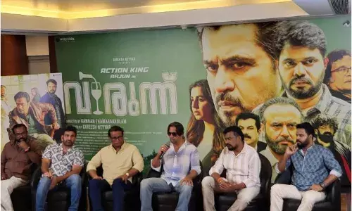 ആക്ഷൻ കിങ് അർജുൻ തിരക്കഥയിലെ പാൻ ഇന്ത്യൻ ചിത്രം കണ്ണൻ താമരക്കുളം സംവിധാനം ചെയ്യുന്നു ആക്ഷൻ കിങ് അർജുൻ തിരക്കഥയിലെ പാൻ ഇന്ത്യൻ ചിത്രം കണ്ണൻ താമരക്കുളം സംവിധാനം ചെയ്യുന്നു