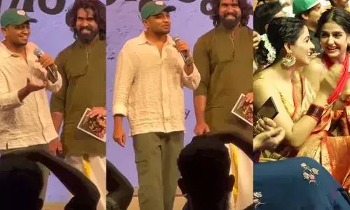 ‘കയ്യടിച്ചോ, അല്ലെങ്കിൽ ഞാൻ ബാക്കി പാടും’; ചിരിപ്പിച്ച് ബേസിൽ; കയ്യടിച്ച് പ്രോത്സാഹിപ്പിച്ച് അനശ്വരയും നിഖിലയും