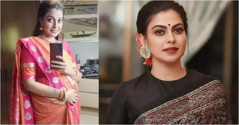 നിറവയറിൽ അനുശ്രീയുടെ ചിത്രങ്ങൾ; മിറർ സെൽഫിയുടെ പിന്നാമ്പുറ കഥ ഇങ്ങനെ നിറവയറിൽ അനുശ്രീയുടെ ചിത്രങ്ങൾ; മിറർ സെൽഫിയുടെ പിന്നാമ്പുറ കഥ ഇങ്ങനെ