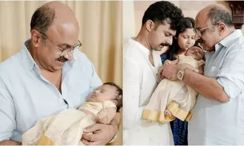 സിദ്ദീഖിനെ ചേർത്ത് പിടിച്ച് കുടുംബം, പേരക്കുട്ടിക്കൊപ്പമുള്ള വാപ്പയുടെ ചിത്രവുമായി ഷെഹീൻ സിദ്ദീഖിനെ ചേർത്ത് പിടിച്ച് കുടുംബം, പേരക്കുട്ടിക്കൊപ്പമുള്ള വാപ്പയുടെ ചിത്രവുമായി ഷെഹീൻ