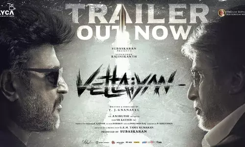 രജനികാന്ത് - ടി ജെ ജ്ഞാനവേൽ ചിത്രം വേട്ടയ്യൻ ട്രെയ്ലർ പുറത്ത്; ചിത്രം കേരളത്തിൽ വിതരണത്തിനെത്തിക്കുന്നത് ശ്രീ ഗോകുലം മൂവീസ് രജനികാന്ത് - ടി ജെ ജ്ഞാനവേൽ ചിത്രം വേട്ടയ്യൻ ട്രെയ്ലർ പുറത്ത്; ചിത്രം കേരളത്തിൽ വിതരണത്തിനെത്തിക്കുന്നത് ശ്രീ ഗോകുലം മൂവീസ്