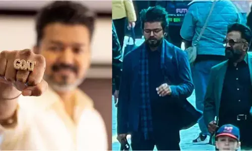  വിജയ്യ്ക്ക് ‘ഗോട്ട് സ്വർണ മോതിരം സമ്മാനിച്ച് നിർമാതാവ്  വിജയ്യ്ക്ക് ‘ഗോട്ട് സ്വർണ മോതിരം സമ്മാനിച്ച് നിർമാതാവ്