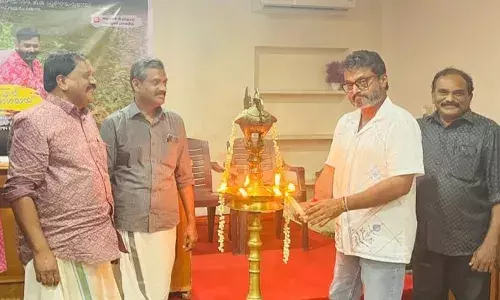 നീ എൻ ഹൃദയരാഗമായ്. സജി സോമൻ പ്രകാശനം ചെയ്തു നീ എൻ ഹൃദയരാഗമായ്. സജി സോമൻ പ്രകാശനം ചെയ്തു