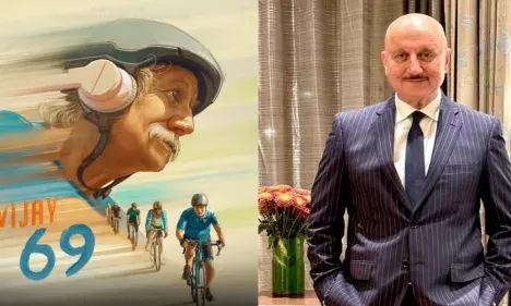 69 വയസുകാരനായി അഭിനയിച്ചു തുടക്കം; സിനിമ ജീവിതത്തിലെ തന്റെ 40 വർഷങ്ങൾ പൂർത്തിയാക്കി അനുപം ഖേർ