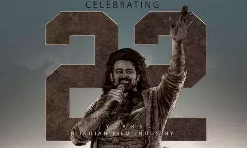 അഭിനയ രംഗത്ത് 22 വര്ഷം പൂര്ത്തിയാക്കി പ്രഭാസ്; അഭിനയ രംഗത്ത് 22 വര്ഷം പൂര്ത്തിയാക്കി പ്രഭാസ്;