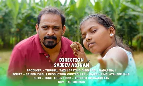 ആദിനാൻ സംവിധാനം ചെയ്യുന്ന ഹ്രസ്വ ചിത്രം സമ്മാനം. ആദിനാൻ സംവിധാനം ചെയ്യുന്ന ഹ്രസ്വ ചിത്രം സമ്മാനം.