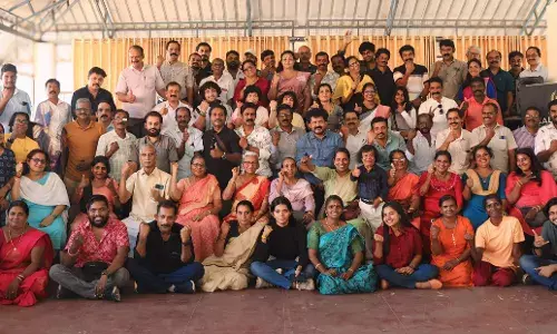 വേറിട്ട അനുഭവം പകർന്ന്,ചലച്ചിത്ര രംഗത്തെ പുതുമുഖ കലാസംഗമം ശ്രദ്ധേയമായി.