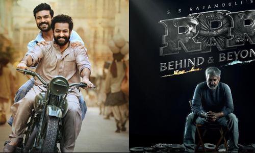 ആരാധകർക്ക് സർപ്രൈസ് ഒരുക്കി രാജമൗലി:  ആർ ആർ ആർ ചിത്രത്തിന്റെ ഡോക്യുമെന്ററി എത്തുന്നു.