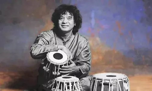 തബല മന്ത്രികയുടെ സാമ്രാട്ടിന് വിട .....