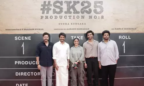 ശിവകാർത്തികേയൻ- സുധ കൊങ്ങര ചിത്രം എസ്കെ 25 ചിത്രീകരണമാരംഭിച്ചു ശിവകാർത്തികേയൻ- സുധ കൊങ്ങര ചിത്രം എസ്കെ 25 ചിത്രീകരണമാരംഭിച്ചു