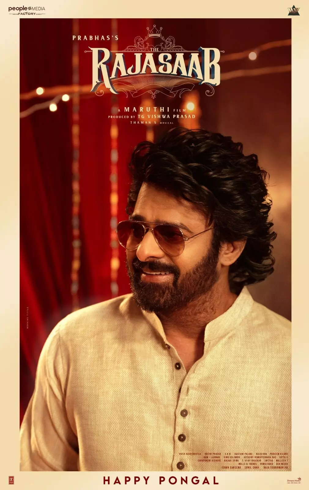 പൊങ്കൽ ദിനത്തിൽ പുതിയ ലുക്കിൽ രാജാസാബ് പോസ്റ്റർ പൊങ്കൽ ദിനത്തിൽ പുതിയ ലുക്കിൽ രാജാസാബ് പോസ്റ്റർ