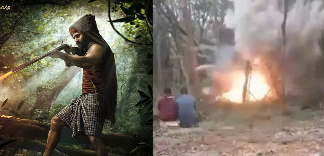 വിവാദത്തിലായി കാന്താര -2.  നാട്ടുകാരുമായി ഏറ്റുമുട്ടി അണിയറപ്രവർത്തകർ