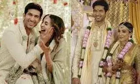 നടി പാർവതിക്ക് ഇത് പ്രണയസാഫല്യം ; മലയാളി, തെലുങ്ക് പാരമ്പര്യങ്ങൾ സമന്വയിപ്പിച്ച് വിവാഹം നടി പാർവതിക്ക് ഇത് പ്രണയസാഫല്യം ; മലയാളി, തെലുങ്ക് പാരമ്പര്യങ്ങൾ സമന്വയിപ്പിച്ച് വിവാഹം