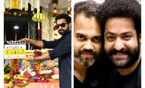 പ്രശാന്ത് നീൽ ജൂനിയർ എൻ ടി ആർ ചിത്രത്തിന്റെ ചിത്രീകരണം ആരംഭിച്ചു പ്രശാന്ത് നീൽ ജൂനിയർ എൻ ടി ആർ ചിത്രത്തിന്റെ ചിത്രീകരണം ആരംഭിച്ചു