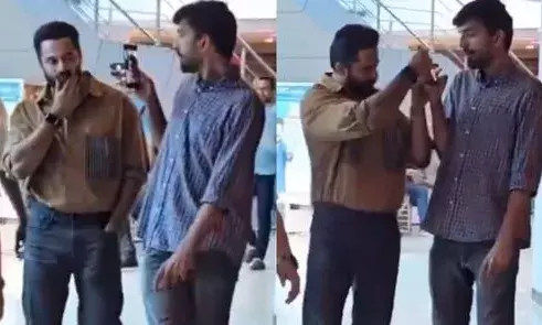 വിടാതെ പിന്തുടർന്നു ; ഒടുവിൽ ആരാധകന്റെ ഫോൺ വാങ്ങി പോക്കറ്റിൽ ഇട്ട് ഉണ്ണിമുകുന്ദൻ വിടാതെ പിന്തുടർന്നു ; ഒടുവിൽ ആരാധകന്റെ ഫോൺ വാങ്ങി പോക്കറ്റിൽ ഇട്ട് ഉണ്ണിമുകുന്ദൻ