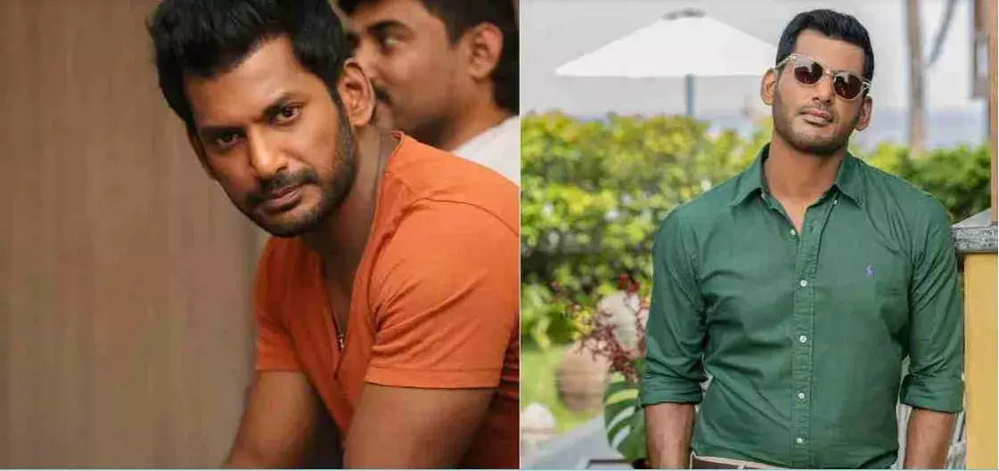 വേദിയിൽ കുഴഞ്ഞുവീണ് നടൻ വിശാൽ; ആശുപത്രിയിൽ പ്രവേശിപ്പിച്ച നടന്റെ ആരോഗ്യ നില ഇപ്പോൾ തൃപ്തികരം വേദിയിൽ കുഴഞ്ഞുവീണ് നടൻ വിശാൽ; ആശുപത്രിയിൽ പ്രവേശിപ്പിച്ച നടന്റെ ആരോഗ്യ നില ഇപ്പോൾ തൃപ്തികരം