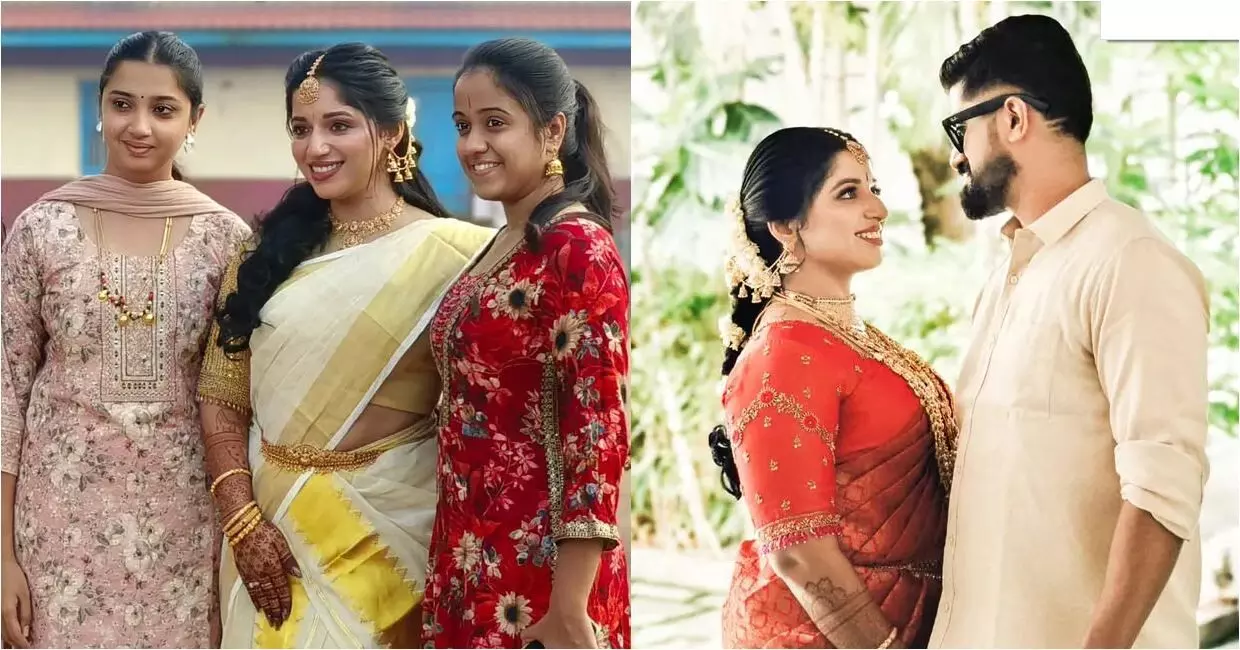 നടി കാവ്യാ സുരേഷ് വിവാഹിതയായി നടി കാവ്യാ സുരേഷ് വിവാഹിതയായി
