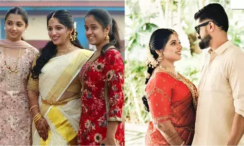 നടി കാവ്യാ സുരേഷ് വിവാഹിതയായി നടി കാവ്യാ സുരേഷ് വിവാഹിതയായി