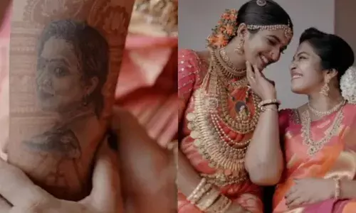 വേദന ഒട്ടും സഹിക്കില്ല, എങ്ങനെ അവൾ ചെയ്തു എന്നറിയില്ല: തന്റെ മുഖം മകൾ ടാറ്റു ചെയ്തതിനെക്കുറിച്ച് ഉമ്മനായർ