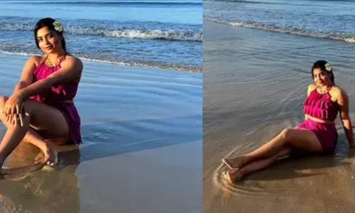 ബീച്ച് പ്ലീസ്: അതീവ ഗ്ലാമറസ്  ചിത്രങ്ങൾ പങ്കു വച്ച് ഗൗരി കിഷൻ