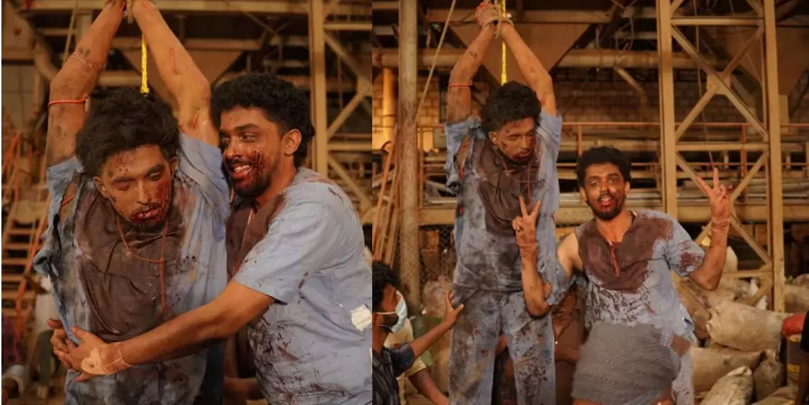 ഗിരിയേട്ടന്റെ പണി ശരിക്കും കിട്ടിയ ഡോൺ സെബാസ്റ്റ്യൻ. ഡമ്മിയുടെ ദൃശ്യങ്ങൾ പങ്ക് വച്ച് സാഗർ സൂര്യ ഗിരിയേട്ടന്റെ പണി ശരിക്കും കിട്ടിയ ഡോൺ സെബാസ്റ്റ്യൻ. ഡമ്മിയുടെ ദൃശ്യങ്ങൾ പങ്ക് വച്ച് സാഗർ സൂര്യ