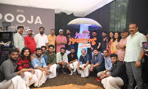 നാദിര്‍ഷ - വിഷ്ണു ഉണ്ണികൃഷ്ണൻ ടീം വീണ്ടും ഒന്നിക്കുന്നു.  മാജിക് മഷ്റൂംസ് ഫ്രം കഞ്ഞിക്കുഴി ചിത്രീകരണം ആരംഭിച്ചു