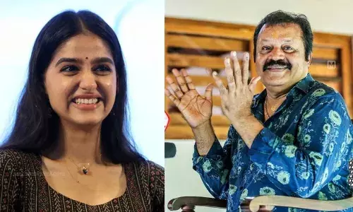 ഉര്‍വശിയെ കണ്ട് അതിശയിച്ചതുപോലെ; അനശ്വരയുടെ അഭിനയത്തെ പ്രകീര്‍ത്തിച്ച് സുരേഷ് ഗോപി