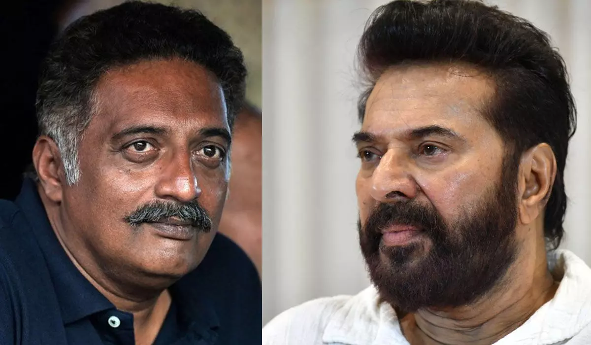 മമ്മൂക്കയോട് അസൂയ തോന്നി; അവാര്‍ഡ് നല്‍കിയതിന്റെ കാരണം വെളിപ്പെടുത്തി പ്രകാശ് രാജ്