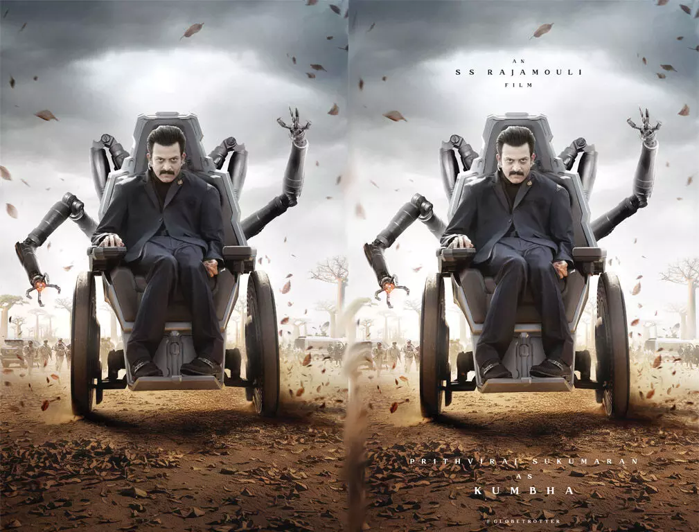 എസ് എസ് രാജമൗലിയുടെ ചിത്രത്തില്‍ ദുഷ്ടനും ക്രൂരനും അജ്ഞാത ശക്തിയുള്ള കുംഭയായി പൃഥ്വിരാജ് സുകുമാരന്‍