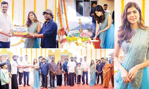 ലോക ക്ക് ശേഷം കല്യാണി പ്രിയദര്ശന് വീണ്ടുമെത്തുന്നു; പുതിയ സിനിമയ്ക്ക് ചെന്നൈയില് തിരിതെളിഞ്ഞു ലോക ക്ക് ശേഷം കല്യാണി പ്രിയദര്ശന് വീണ്ടുമെത്തുന്നു; പുതിയ സിനിമയ്ക്ക് ചെന്നൈയില് തിരിതെളിഞ്ഞു