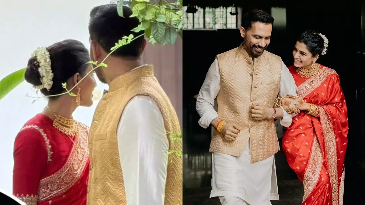 രാജിന്റെ കൈപിടിച്ച് സാമന്ത; വിവാഹ ചിത്രങ്ങള്‍ പങ്കുവച്ച് താരം