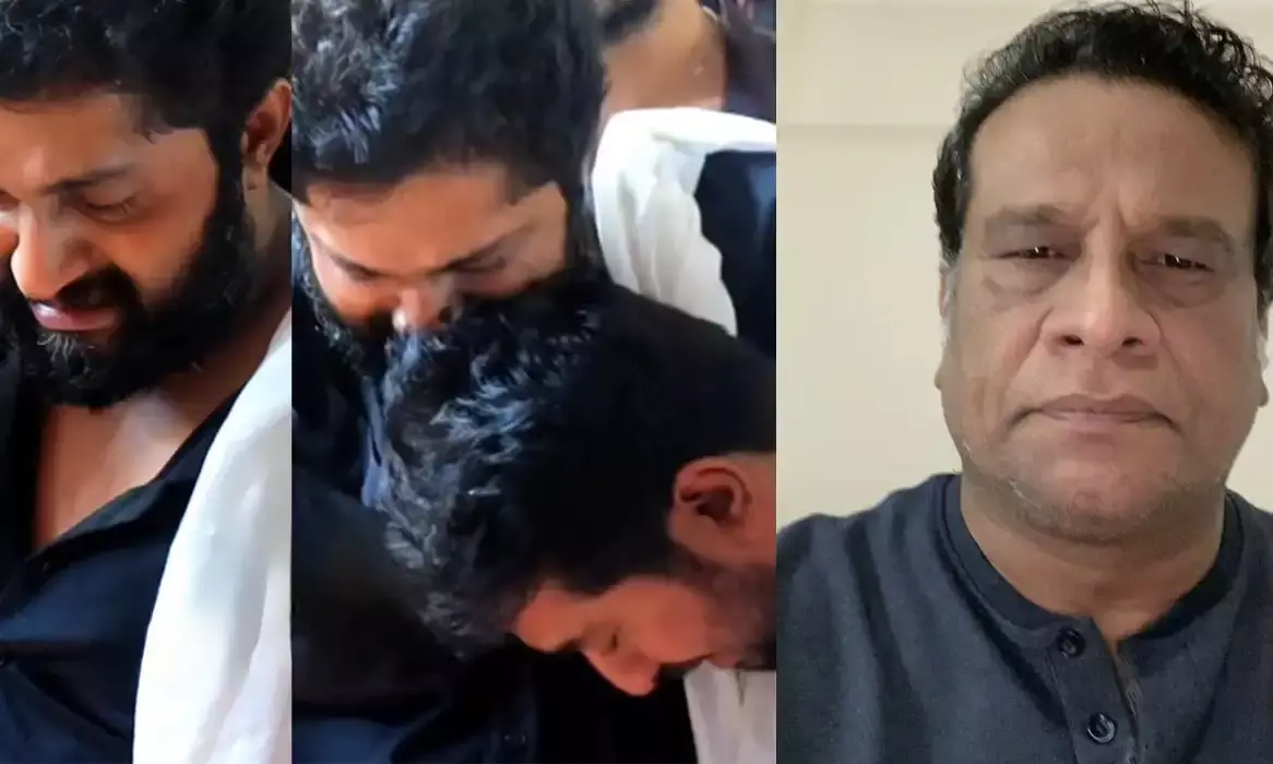 അങ്ങനെയുള്ളവര്‍ മരിക്കുമ്പോള്‍ മക്കള്‍ ഇങ്ങനെ പൊട്ടിക്കരയും; ഹരീഷ് പേരടിയുടെ കുറിപ്പ്