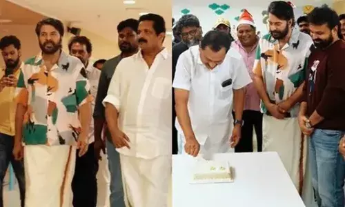 കേക്കും ബിരിയാണിയും, ക്രിസ്മസ് കളറാക്കി മമ്മൂട്ടിയും കൂട്ടരും!