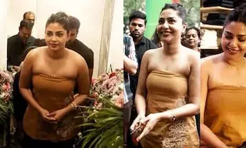 വസ്ത്രധാരണത്തിന്റെ പേരിൽ നടി ഐശ്വര്യ ലക്ഷ്മിക്ക് നേരെ സൈബർ ആക്രമണം; പിന്തുണയുമായി ആരാധകർ