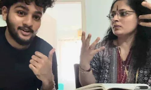 ഫെമിനിസത്തിൽ അമ്മയും നടിയുമായ  ആനിയെ തിരുത്തി മകൻ