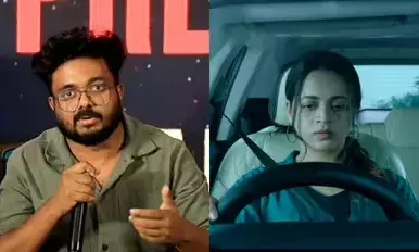 ഭാവന നായികയായി എത്തിയ അനോമി എന്ന ചിത്രത്തിന്റെ ഫസ്റ്റ് ഹാഫ് ലാഗ് ആണെന്ന് പറയുന്നവർക്ക്  സംവിധായകന്റെ മറുപടി