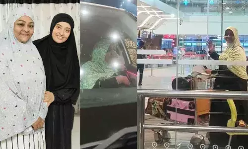 ഉംറ കഴിഞ്ഞ് മടങ്ങിയെത്തി നടി ഷക്കീല ഉംറ കഴിഞ്ഞ് മടങ്ങിയെത്തി നടി ഷക്കീല