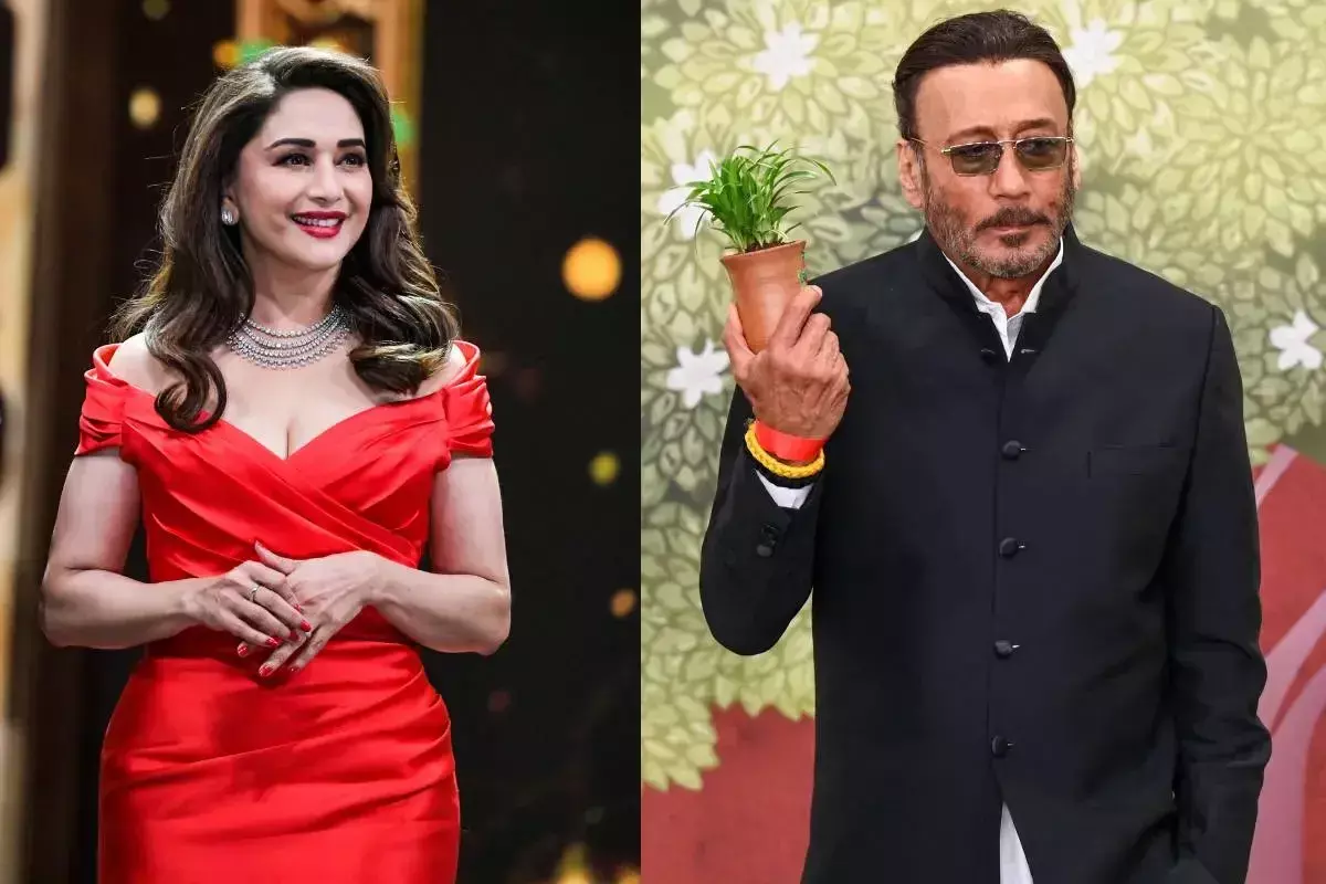 മാധുരിയെ ചുംബിക്കാൻ ബ്രാണ്ടി ഷോട്ടുകളെ ആശ്രയിച്ച ജാക്കി,