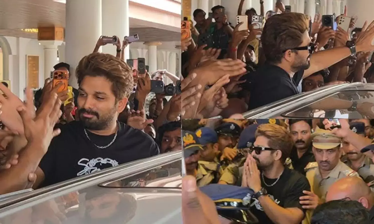 കൊച്ചിയെ ഇളക്കിമറിച്ച് അല്ലു അർജ്ജുൻ കൊച്ചിയെ ഇളക്കിമറിച്ച് അല്ലു അർജ്ജുൻ