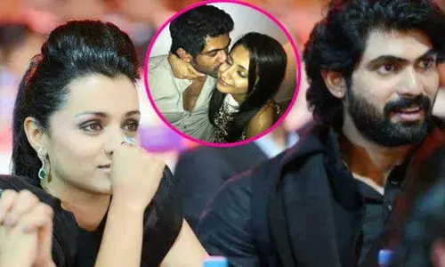 റാണയുടെ മുൻകാമുകിമാരിൽ തൃഷയും. റാണയുടെ മുൻകാമുകിമാരിൽ തൃഷയും.