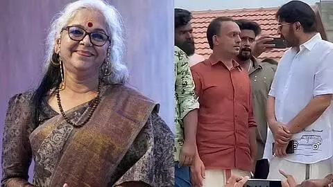 സ്ക്രീനിലെ സുന്ദരപുരുഷന് ഭയം തോന്നി; മമ്മൂട്ടിക്കെതിരെ ആഞ്ഞടിച്ച് ശാരദക്കുട്ടി. സ്ക്രീനിലെ സുന്ദരപുരുഷന് ഭയം തോന്നി; മമ്മൂട്ടിക്കെതിരെ ആഞ്ഞടിച്ച് ശാരദക്കുട്ടി.