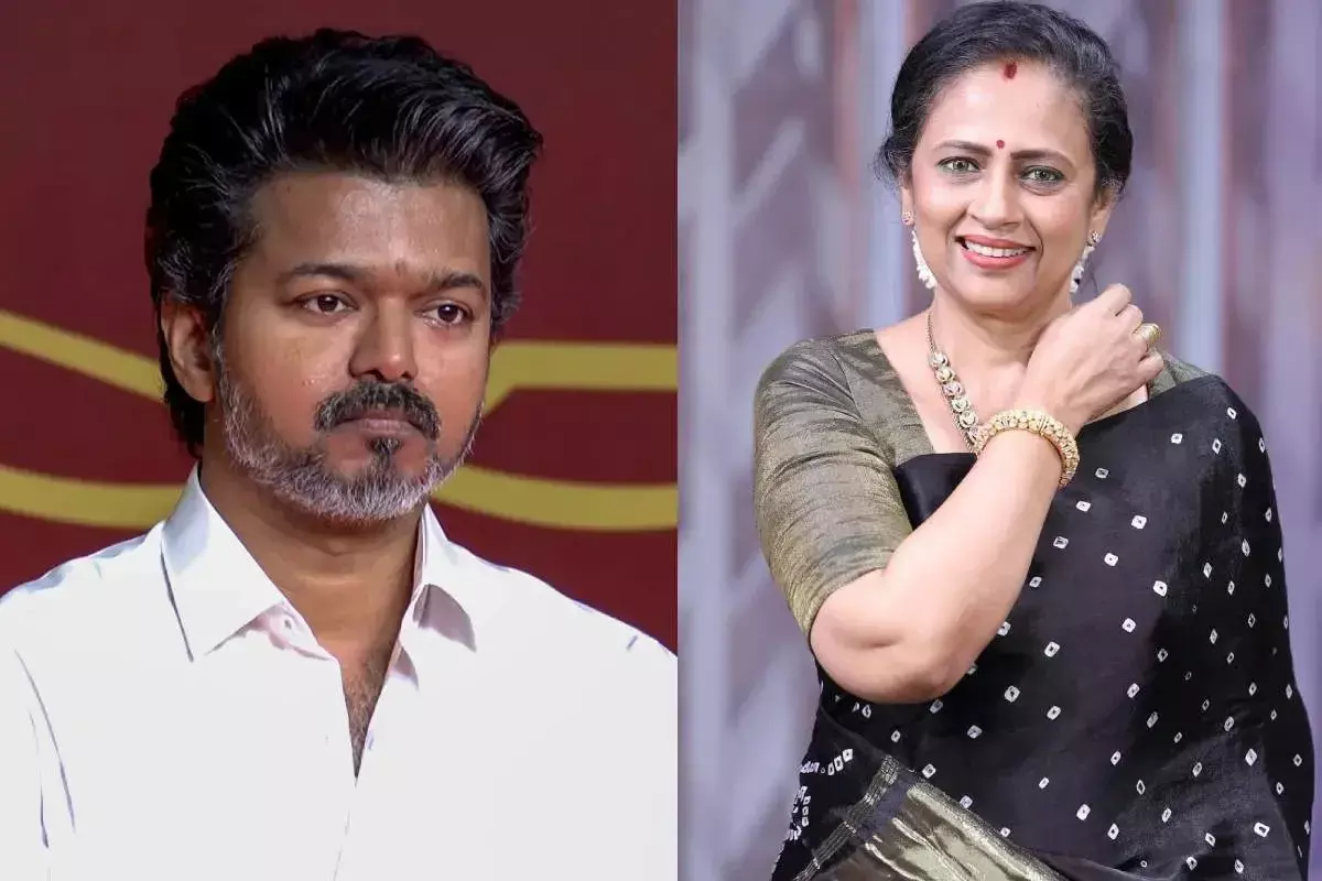 വിജയ്‌യുടെ വ്യക്തിജീവിതത്തെക്കുറിച്ച് പരാമർശിച്ചിട്ടില്ല: വിവാദങ്ങളിൽ വിശദീകരണവുമായി ലക്ഷ്മി രാമകൃഷ്ണൻ