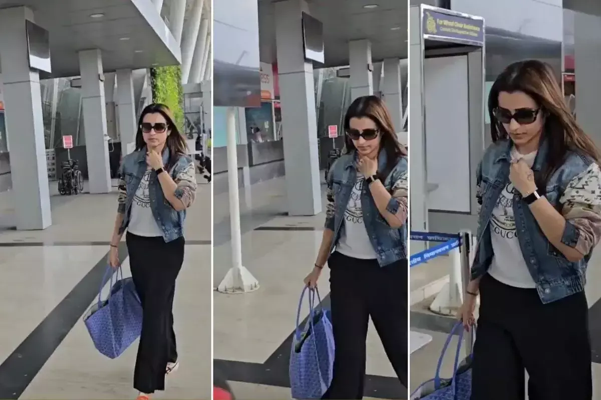 വീമാന താവളത്തിൽ വെച്ച് മാധ്യമ പ്രവർത്തകർ വിജയിയെ കുറിച്ച് ചോദിച്ചു ; മറുപടി നൽകാതെ ഒഴിഞ്ഞു മാറി തൃഷ