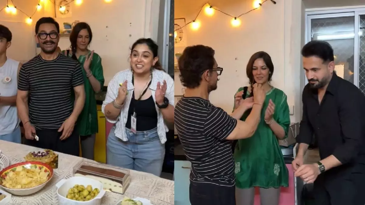 പുതിയ ചിത്രങ്ങളുടെ തിരക്കിനിടയിലും കുടുംബത്തോടൊപ്പം ജന്മദിനം ആഘോഷിച്ച് ബോളിവുഡിന്റെ ആമീർ ഖാൻ പുതിയ ചിത്രങ്ങളുടെ തിരക്കിനിടയിലും കുടുംബത്തോടൊപ്പം ജന്മദിനം ആഘോഷിച്ച് ബോളിവുഡിന്റെ ആമീർ ഖാൻ