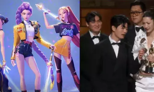 ഇത് അപമാനകരം; കെപോപ് ഡീമൻ ഹണ്ടേഴ്സിന്റെ മറുപടി പ്രസംഗം തടസ്സപ്പെട്ടതിനെതിരെ ആരാധകർ