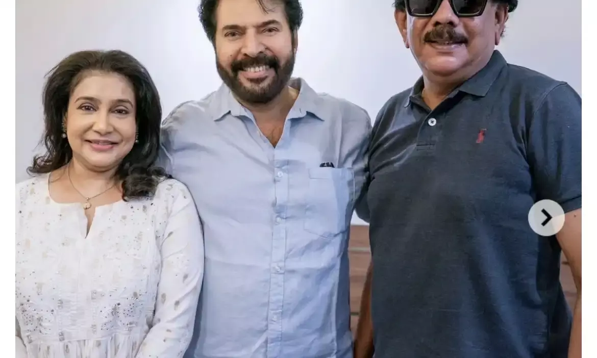 മമ്മൂട്ടിയുടെ ഊർജ്ജസ്വലതയ്ക്ക് മുന്നിൽ വിസ്മയിച്ച് ലിസി; പേട്രിയറ്റ് വോയിസ് റെക്കോർഡിംഗ് ചെന്നൈയിൽ പൂർത്തിയായി