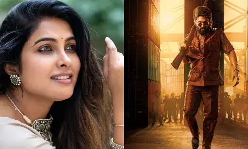 അല്ലു അർജുന്റെ പുഷ്പയിൽ ഭാഗമായതിന്റെ നിരാശ പങ്കുവെച്ച് നടി ദിവി വാഥ്യ. അല്ലു അർജുന്റെ പുഷ്പയിൽ ഭാഗമായതിന്റെ നിരാശ പങ്കുവെച്ച് നടി ദിവി വാഥ്യ.